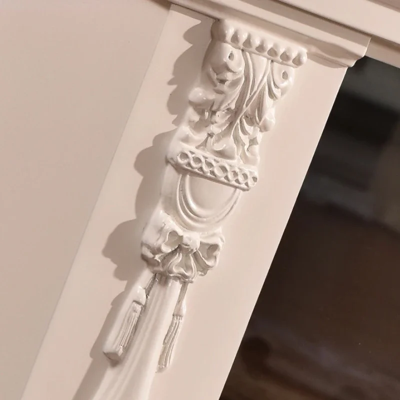 Аксессуары для дома в европейском стиле резной хигма каминный шкаф из цельного