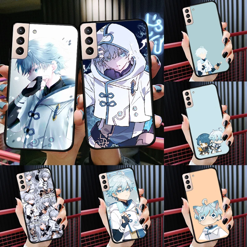 

Chongyun Genshin Impact Fundas For Samsung Galaxy S20 FE S21 FE S22 Ultra Note 20 S10e S8 S9 S10 Note 10 Plus Case