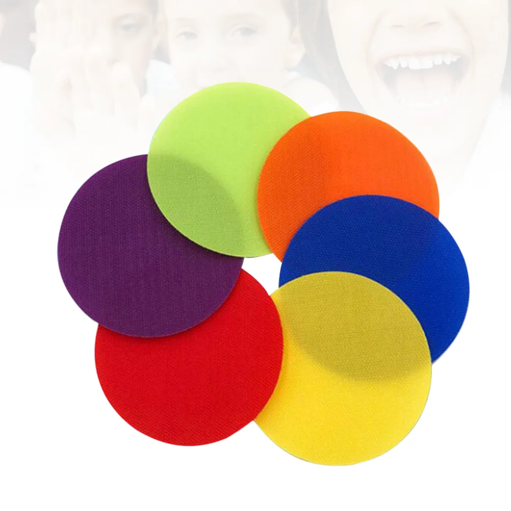 

30 Pcs Game Trainning Sticker Carpet Marker Stickers Children Training Kids Rugs