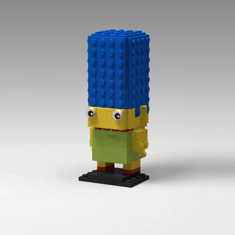 Brickheadz MOC Аниме Фигурки Скелет Человек