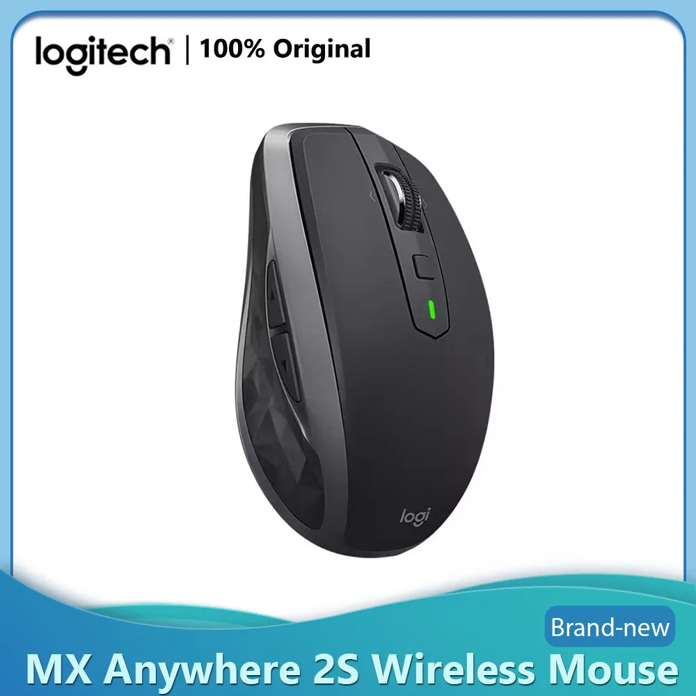 

Original Logitech MX Anywhere 2S Wireless Bluetooth Mouse 4000DPI 2.4GHz Gaming Mouse Laptop Office Mouse Dual Connection Mouse