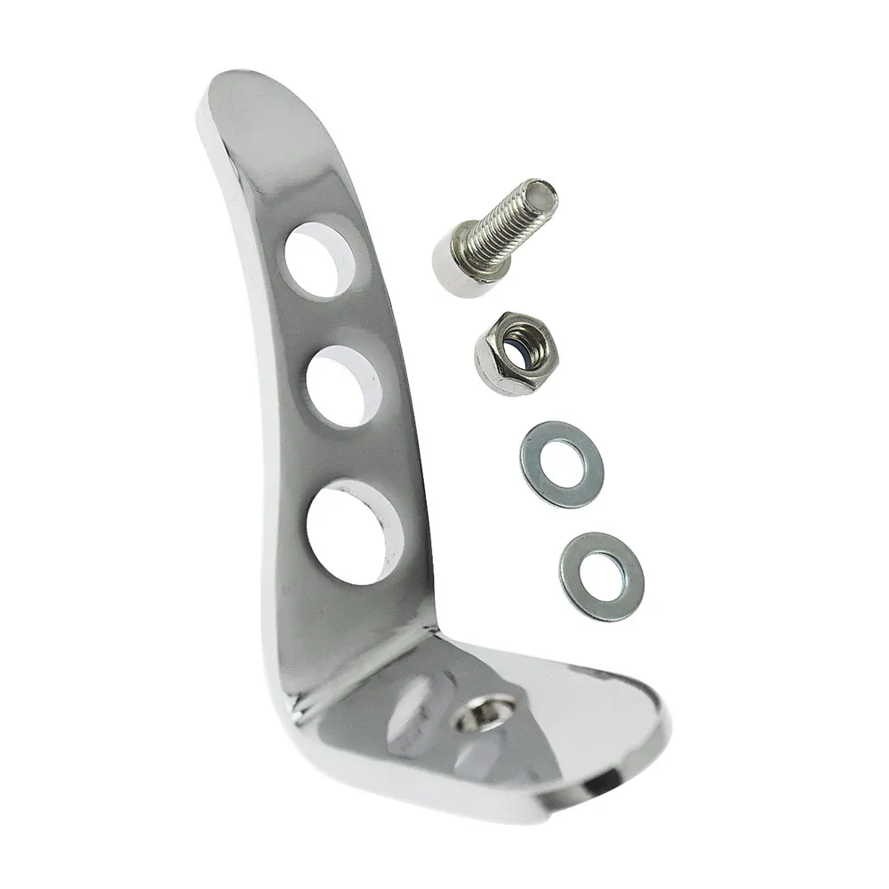 

Комплект расширения подставки для мотоцикла, хромированные алюминиевые подставки для Harley Touring Road King Street Electra Glide 1991-2020 Dyna 93-17