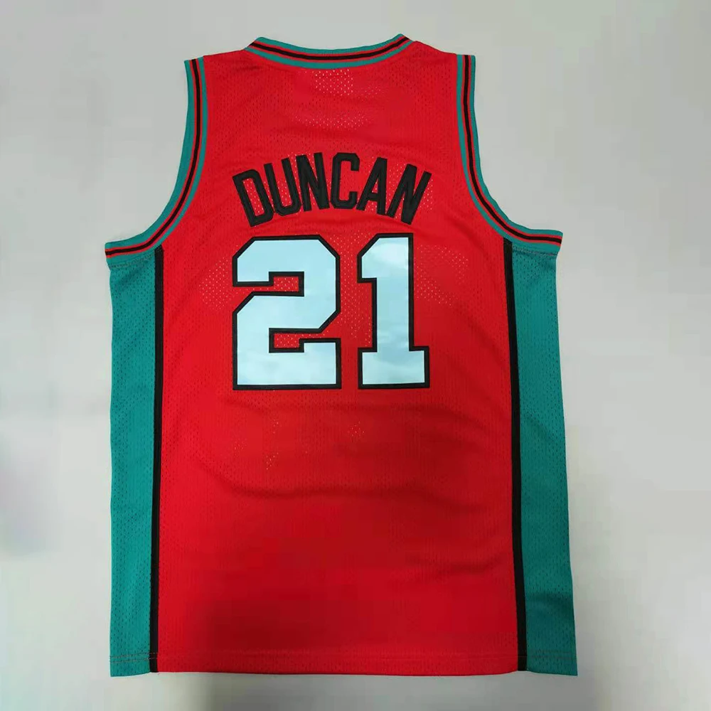 

NEW Mens American Basketball Jerseys Clothes #21 Tim Duncan #1 WEMBANYAMA T Shirts Cotton Sweatshirt Casual S-2XL Us Size shorts