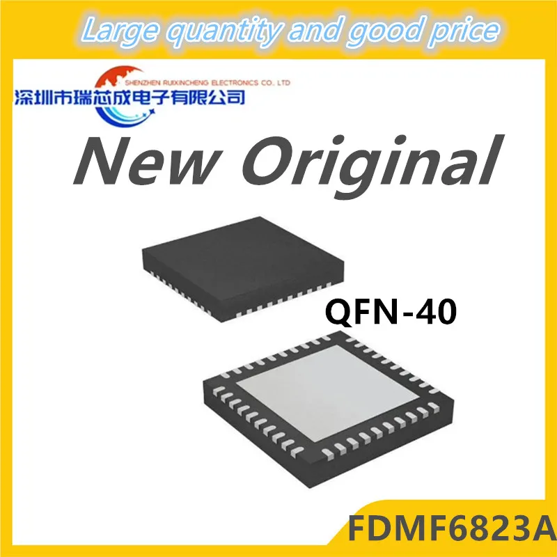 

(5-10piece)100% New FDMF 6823A FDMF6823A QFN-40 Chipset