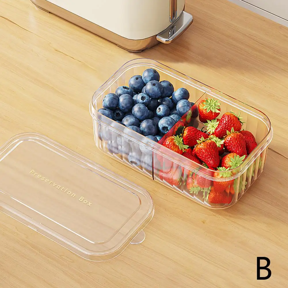 Портативная коробка для хранения свежести прозрачная герметизация большая