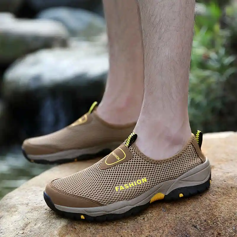 

Flame Sport Men Winter High-Top Running Shoes Shockproof Children's Sports Shoes Bot Sneakers Man Summer Hunting Tennis Gray