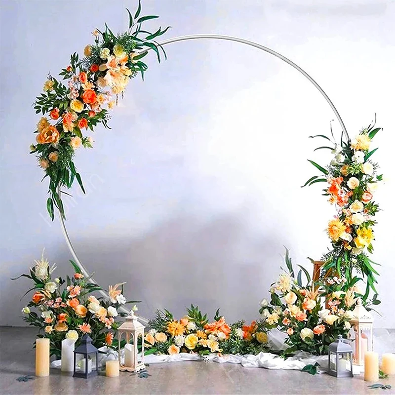 

Round flower stand Arch for Balloon Circle Balloon Stand Support Wedding Birthday Party Decor Baby Shower Backdrop
