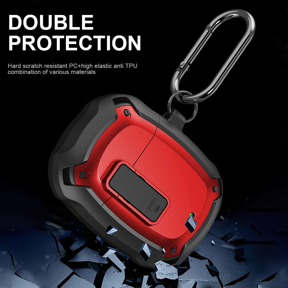 

Портативный чехол для наушников с переключателем на крючке чехол для наушников чехол с защитой от падения зарядный бокс держатель для Google ...