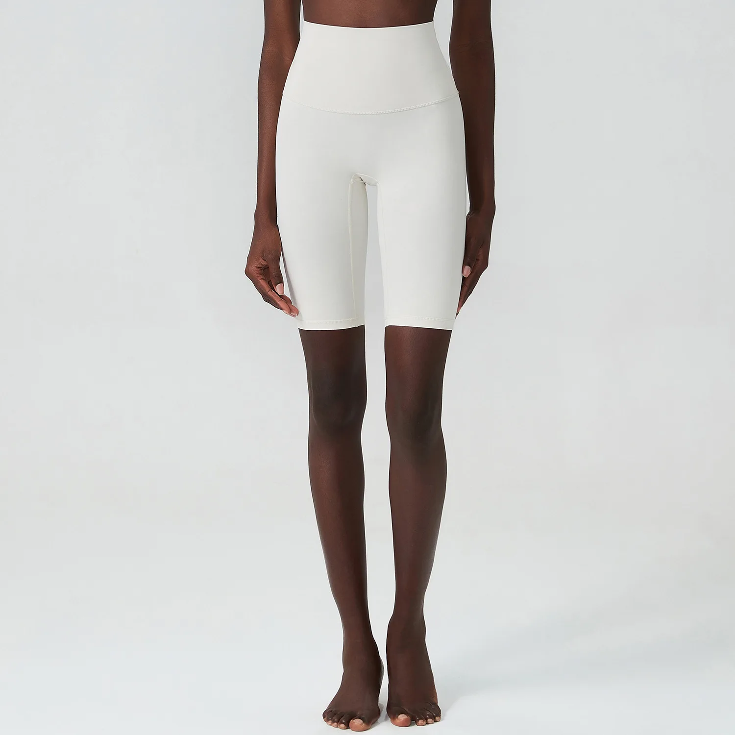 Withered 2023 Fashion Casual Comfortable Stretch Yoga Bermuda Women High Waist Sports Tight Cycling Pants Lycra Gym Shorts Ladie