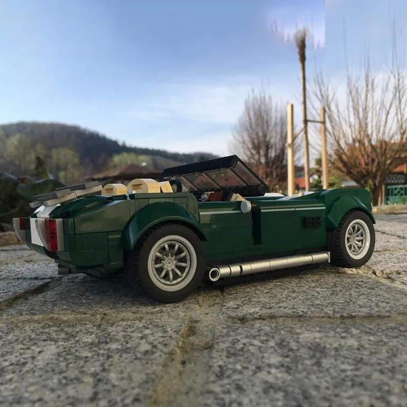 787 шт. технический автомобиль Кобра набор медная чередующая AC MOC строительные