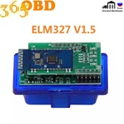 Автомобильный диагностический мини-сканер ELM327 V1.5, 50 шт.лот, Bluetooth V1.5, ELM 327