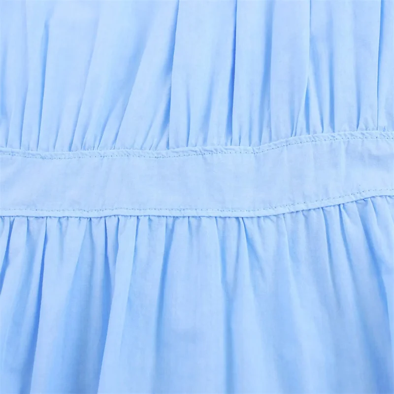 Летнее мини-платье в стиле рубашки новинка 2025 года модное повседневное