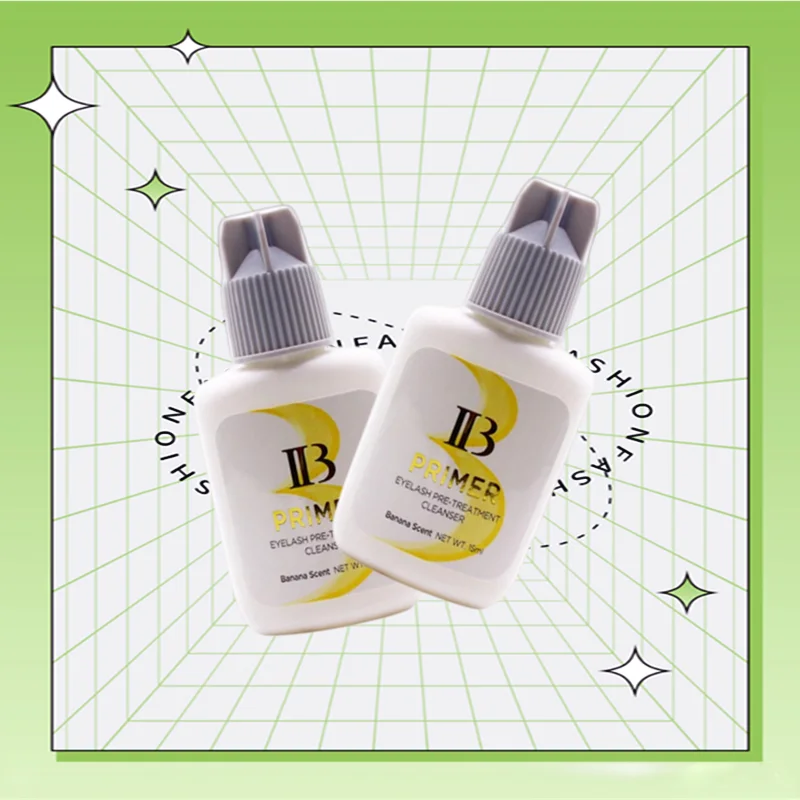 

5/10Bottles Ibeauty Eyelash Extensions Glue Clear Primer for Eyelash Application From Korea 15ml Professional Fixing Agent