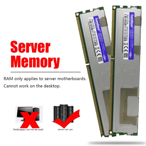 Оперативная память DDR3 lanshuo, 16 ГБ, 8 ГБ, 4 Гб, PC3 1066 МГц, 1333 МГц, 1600 МГц, 1866 МГц, Серверная память X79 X58 2011 LGA2011 ECC REG 14900 12800, 10600, ОЗУ