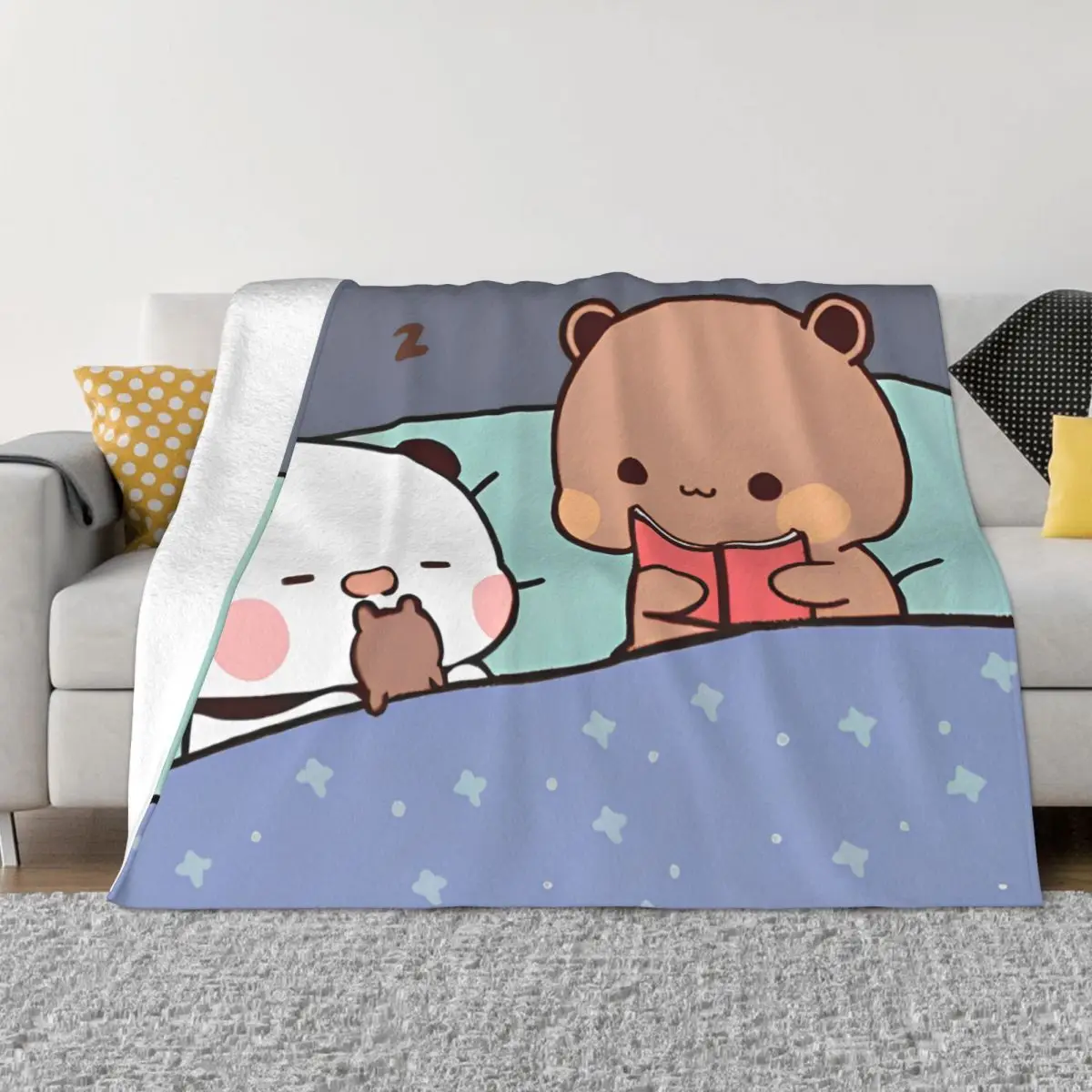 Фланелевое Одеяло Sleep Bubu Dudu забавное дышащее одеяло для фотографий