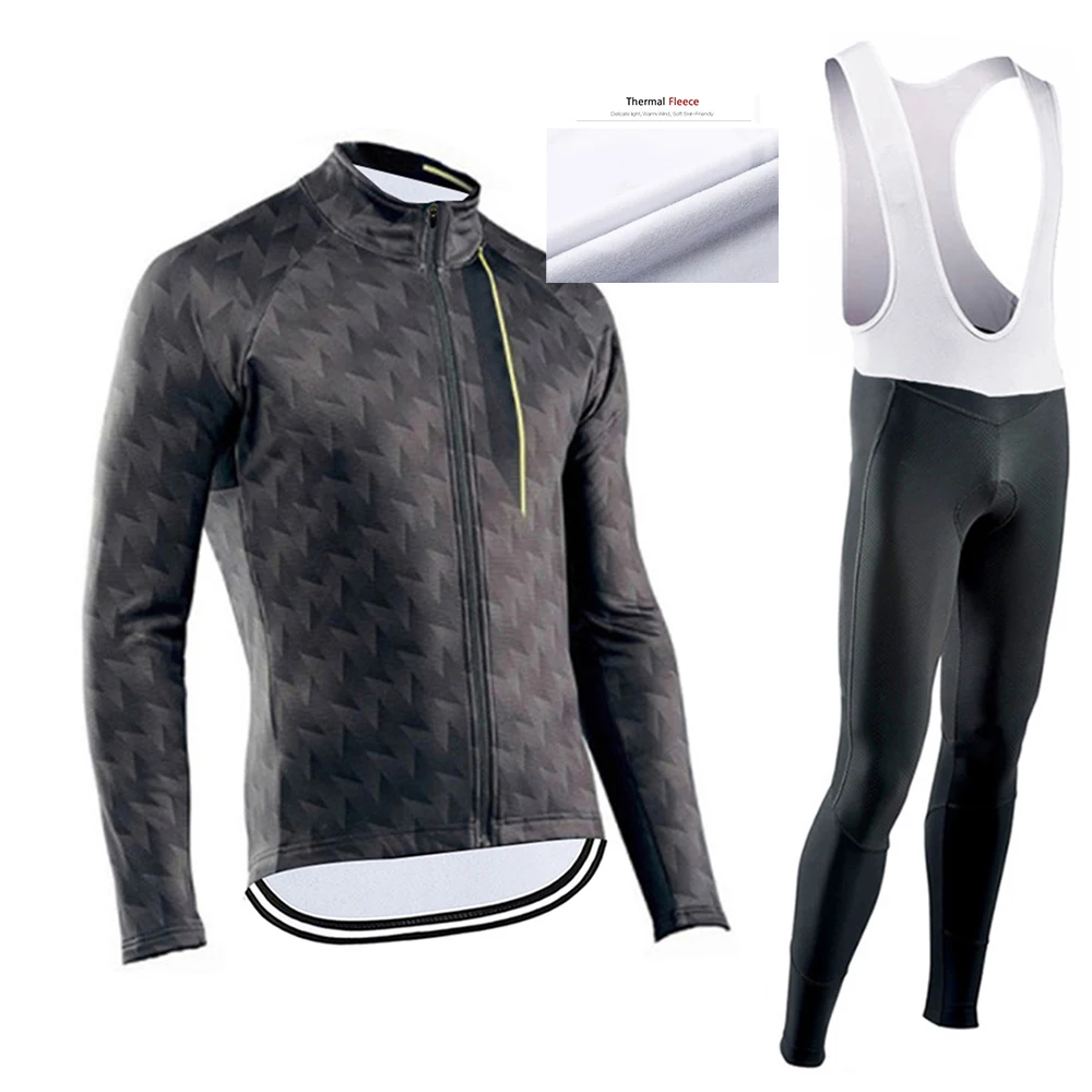 

2022 Pro Team Winter Bike Shirt Men's Cycling Jersey Ciclismo Bicicleta Sportswear Maillot Ciclismo Fleece To Keep Warm Sets