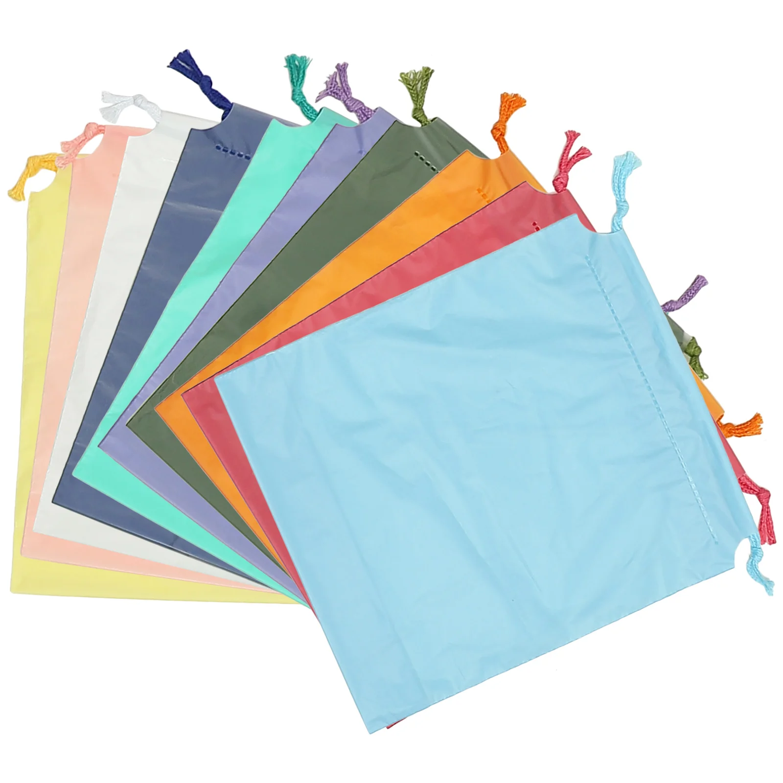 

10pcs Wear-resistant Multi-functional Sundries Drawstring Bag Travel Garment Bag Travel Laundry Bag for Home