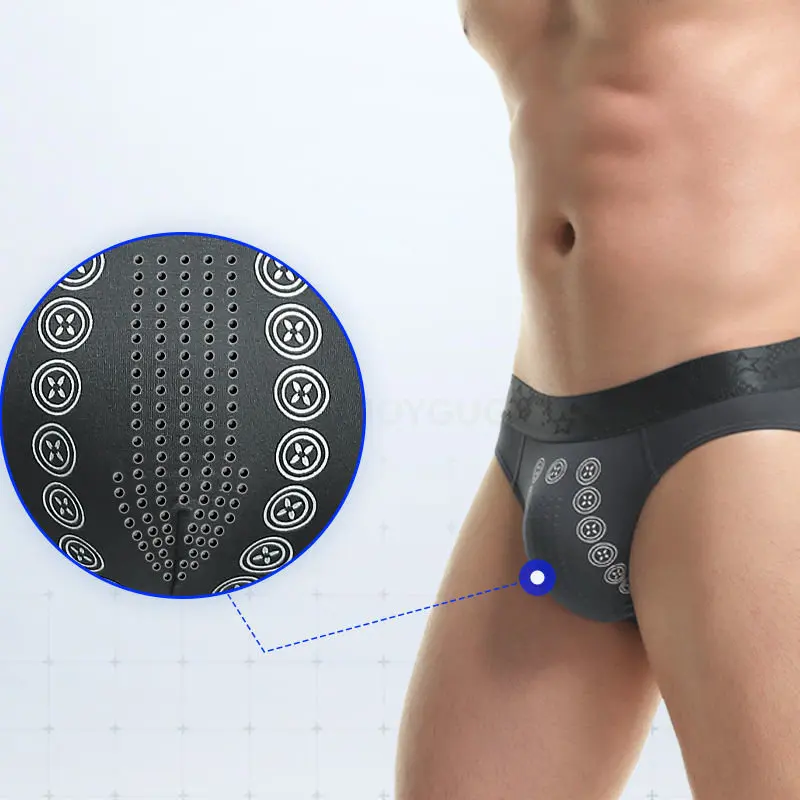 Man Ultra-Low Briefs with Super Big Penis Pouch Modal Elastic Sexy Lingerie for Long Cock Gay Special Plus U-convex Boxer Erotic