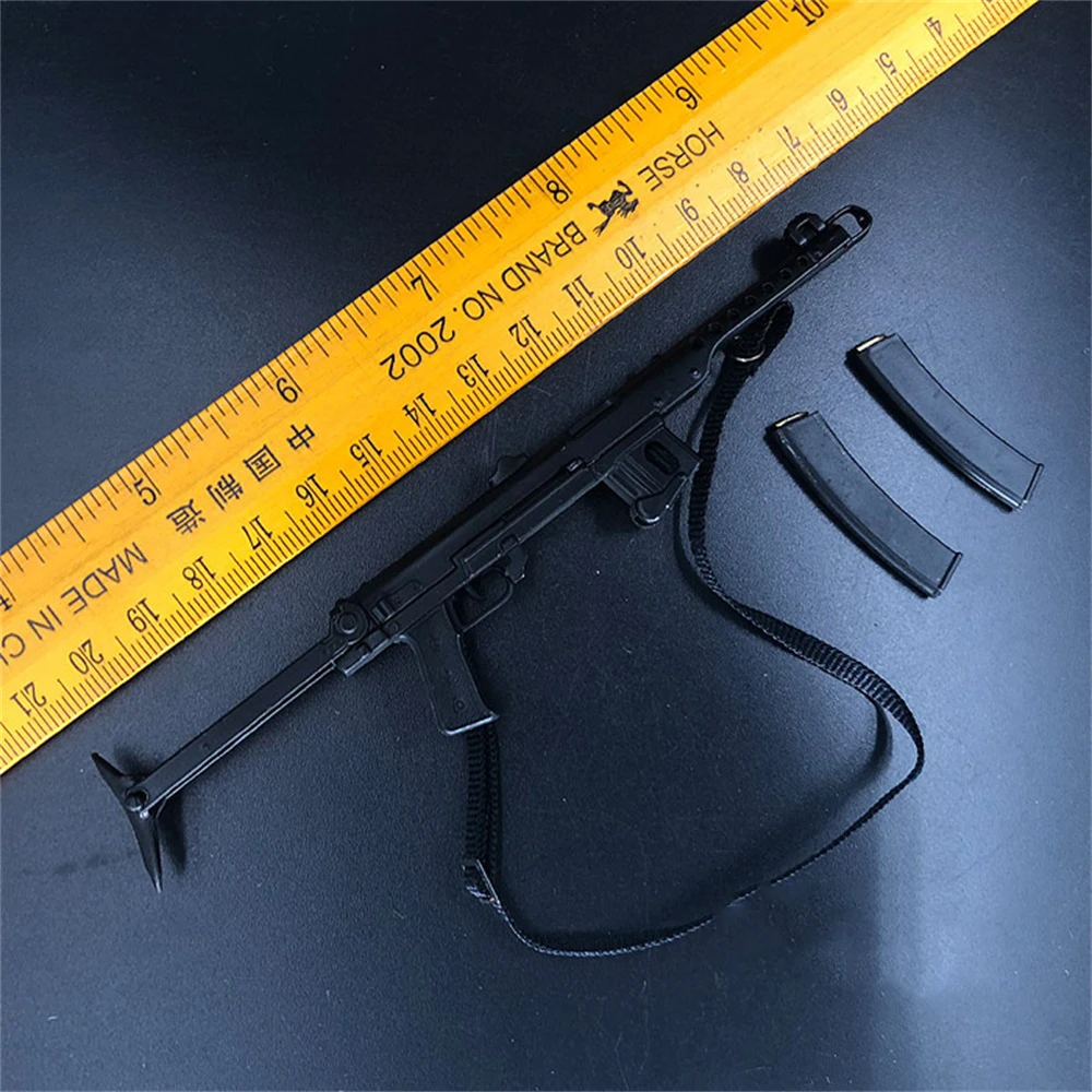 

DML 1/6th WWII German Soviet Army Volunteer Army Bobosha PPSH43 Thunder Machine Gun PVC Material Model For Action Collectable