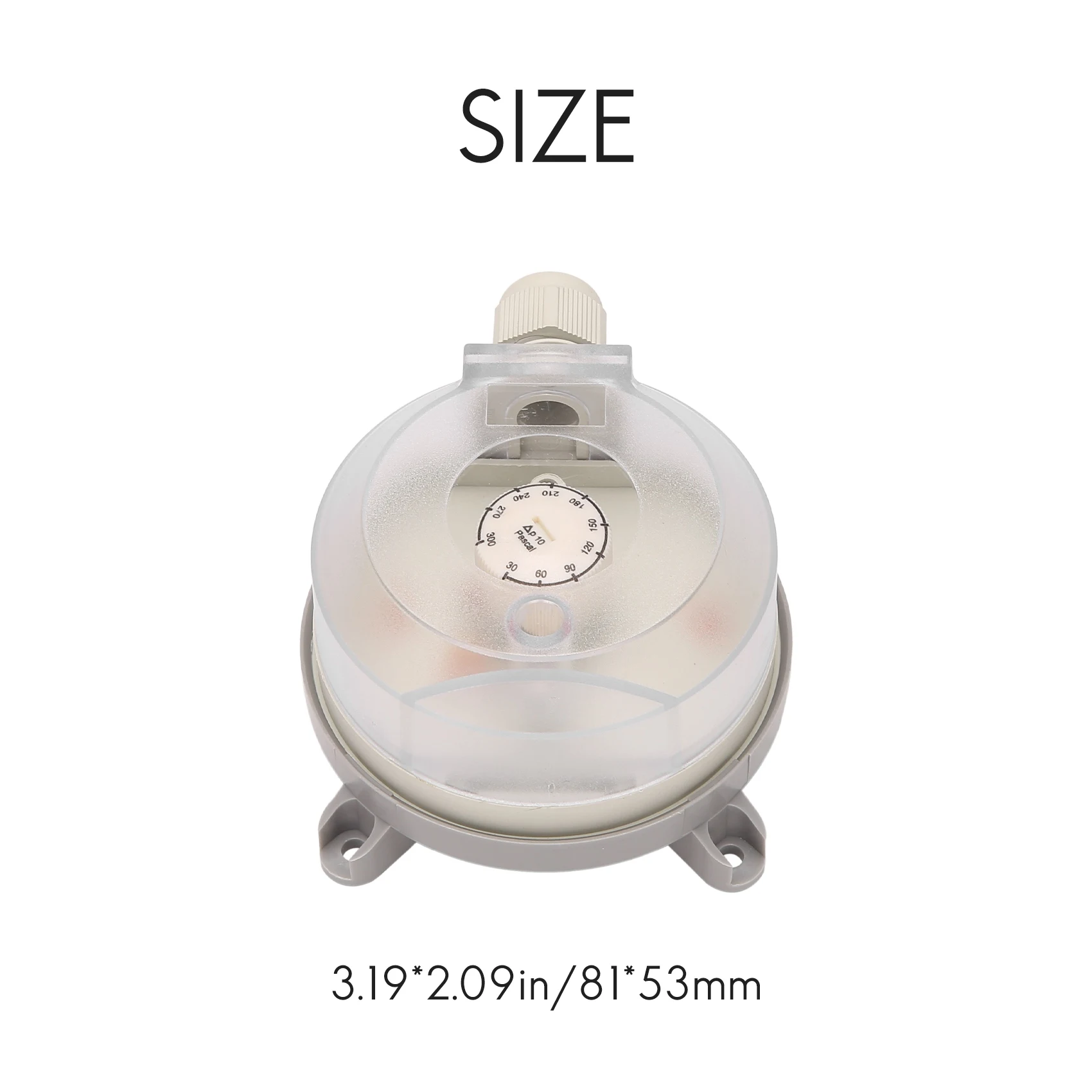 Реле перепада давления воздуха 30-300 Па 1K-5Kpa Регулируемый воздушный переключатель