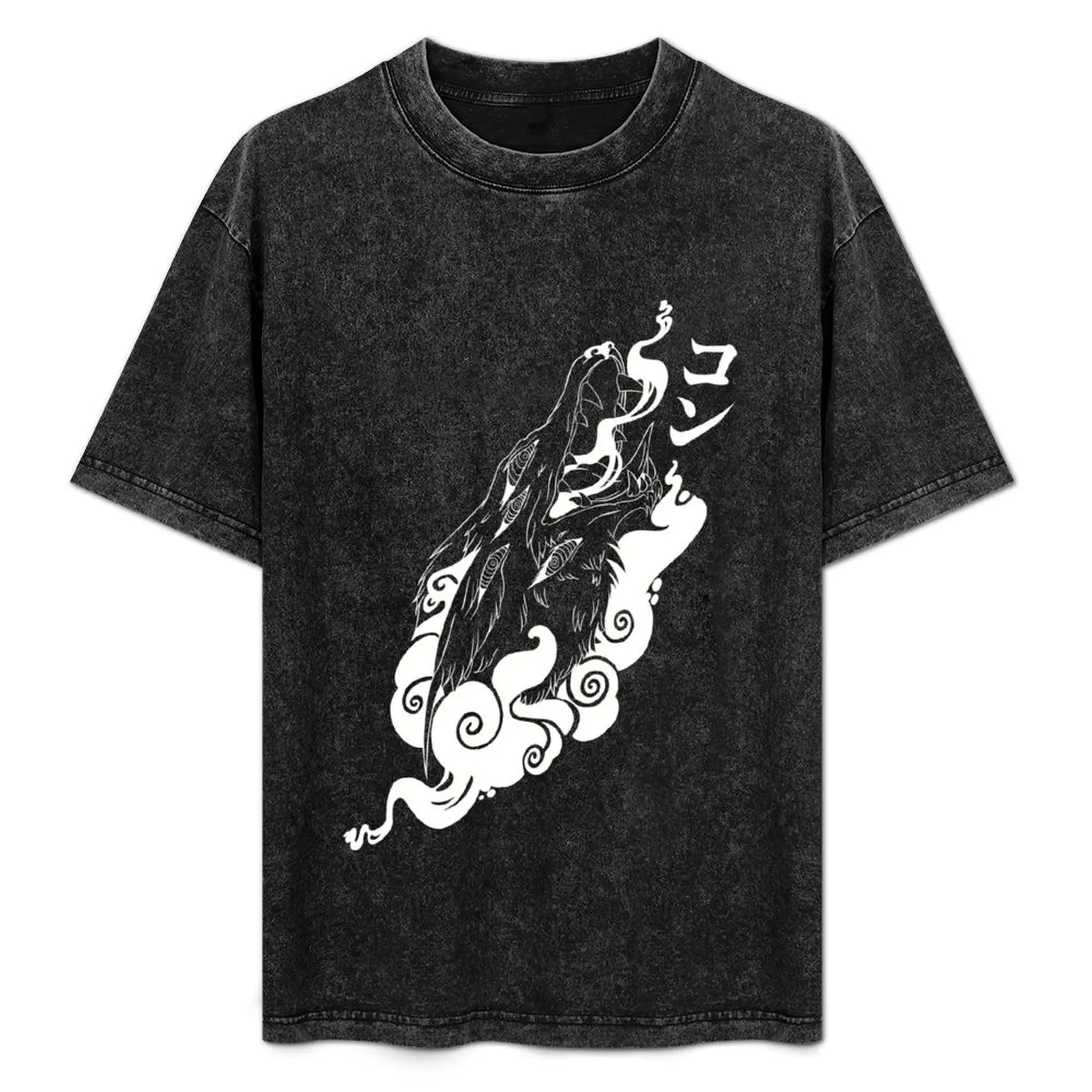 Мужская футболка Kon Fox с принтом дьявола