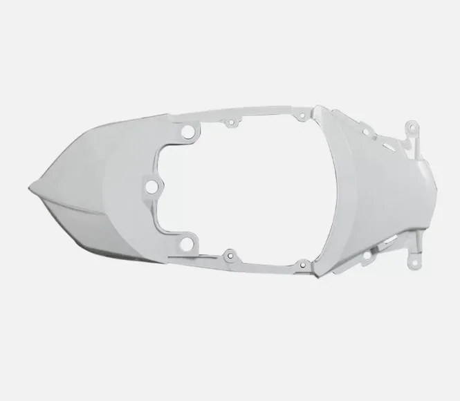 Высококачественный белый серебряный мотоцикл ABS инъекция обтекатель кузова