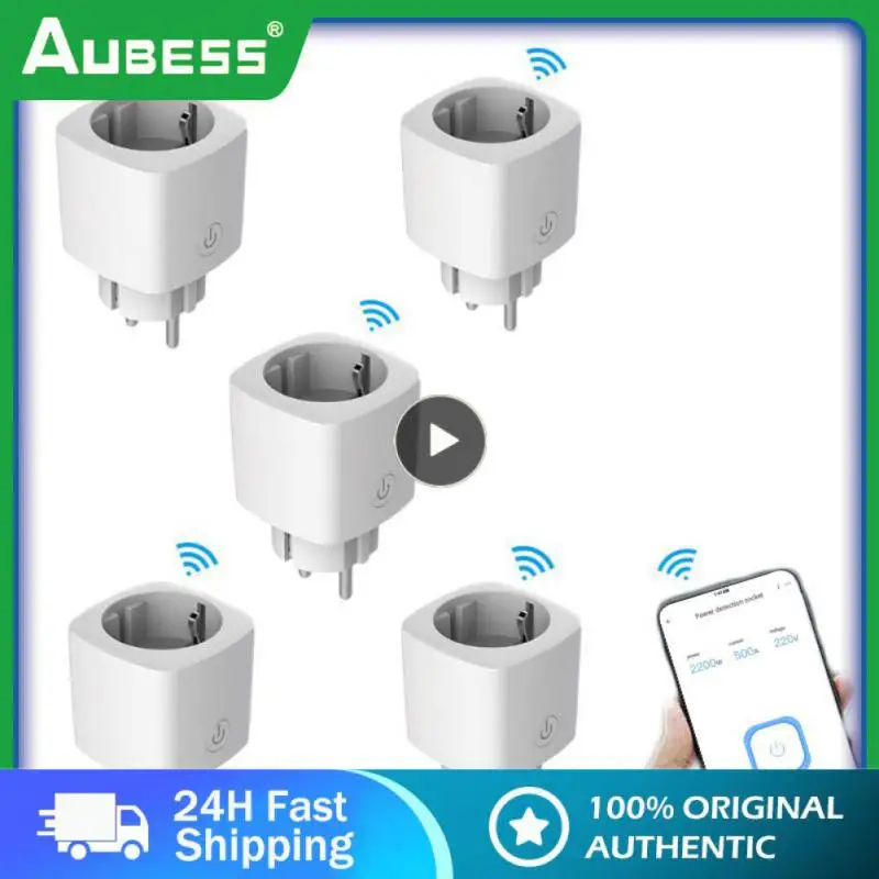 

Умная вилка с розеткой и Wi-Fi, 1-5 шт.