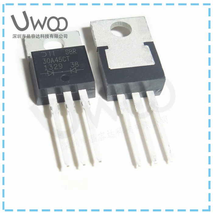 100% оригинальный новый SBR30A45CT 30A 45V TO220 SBR30A60CT 30A 60V TO220