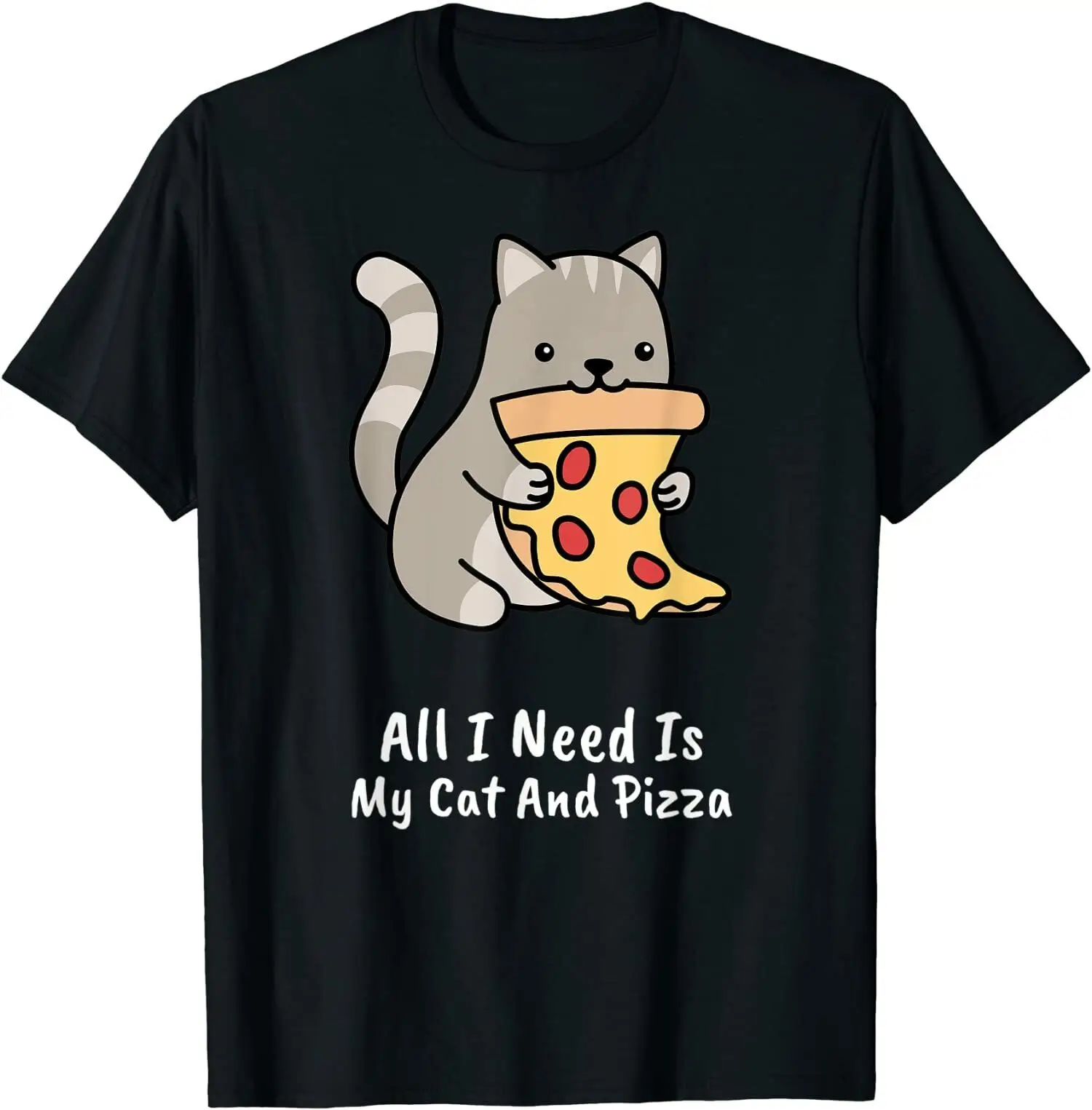 

Все, что мне нужно, это графическая простая стильная футболка с принтом My Cat, Мужская футболка, повседневная Летняя мужская футболка, крутая футболка, футболка, японская футболка