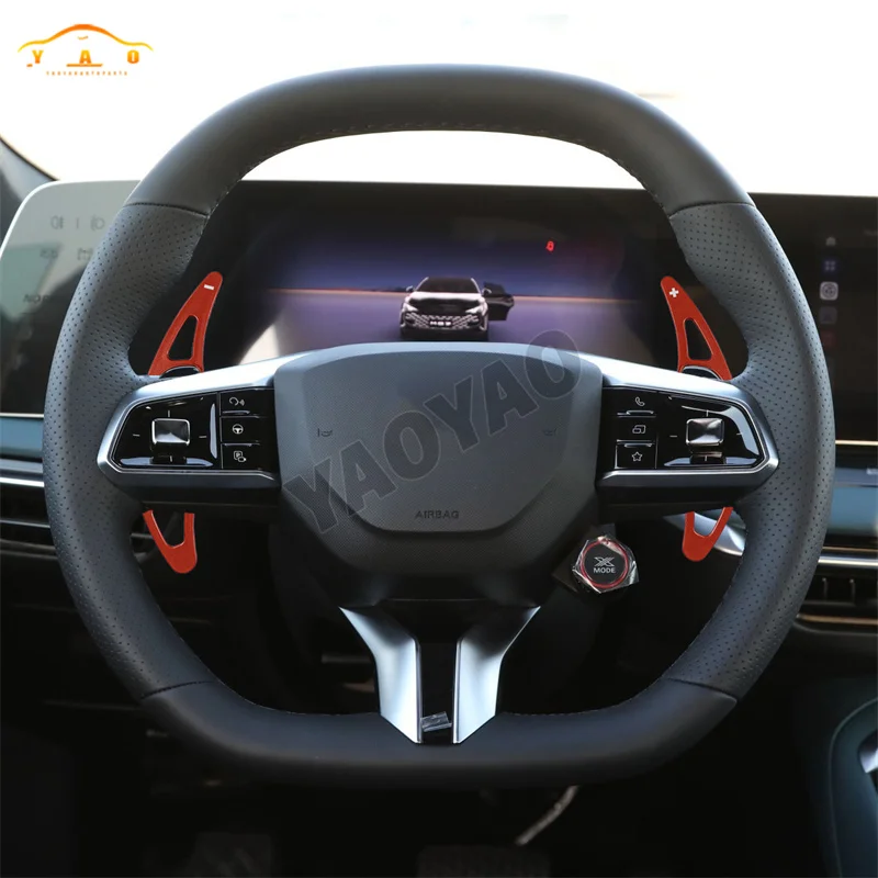 Фото Лопатка переключения передач для MG MG5 2022 2023 MG7 2022-2025 EV GT Скорпион, автомобильный руль, рычаг переключения передач DSG, удлинитель №5