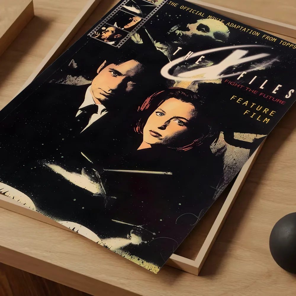 Фильм ужасов X-Files постеры эстетика классические с фильмами водостойкая бумажная