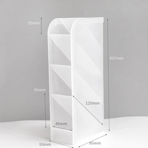 

Настольный органайзер kissbuty 4 отделения пластиковый