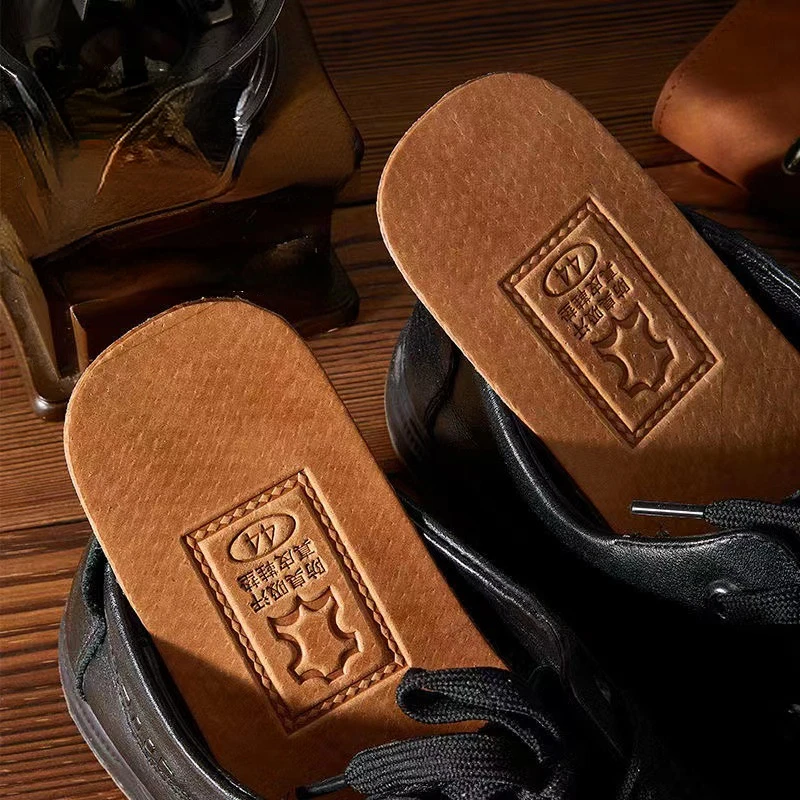 Genuine leather insole for men comfortable sweat-absorbing breathable cowhide insole insole thickened cowhide insole women's