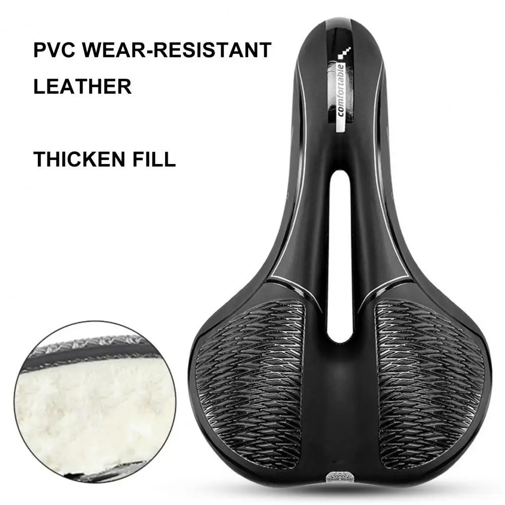 

Bike Saddle Reflective Comfortable Memory Sponge Soft Cushion Cycling Seat for Mountain Bike Road Bicycle