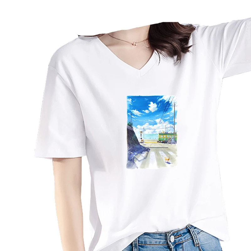 Креативные цветные чернильные Стикеры для теплопередачи в стиле ретро