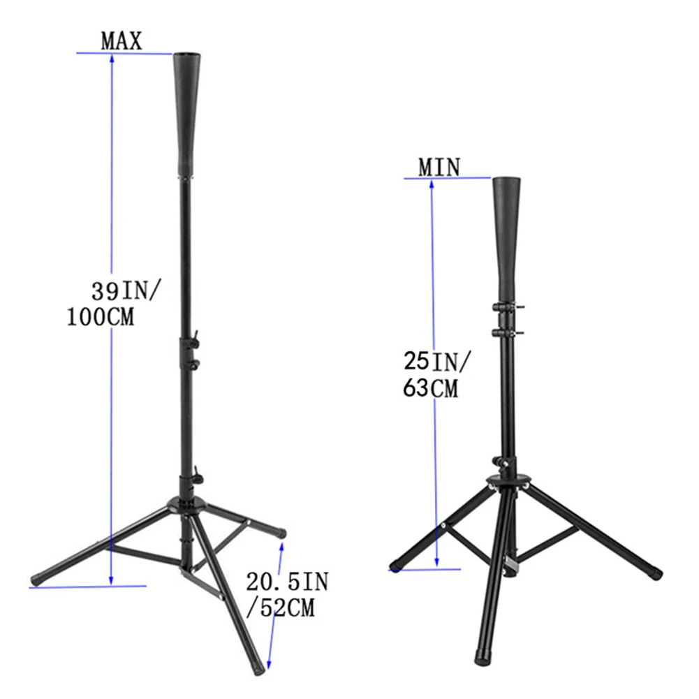 T Frame Baseball Strike Adjustable Hot Sale Sporting Goods T-Seat Bracket Team Sports Training Holder Aid For Baseball