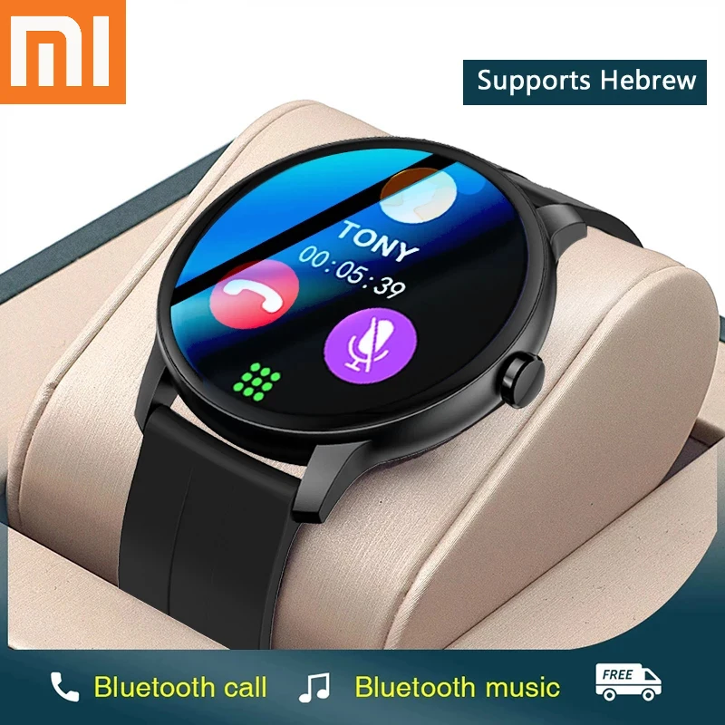 

Смарт-часы XIAOMI с пульсометром и тонометром для мужчин и женщин