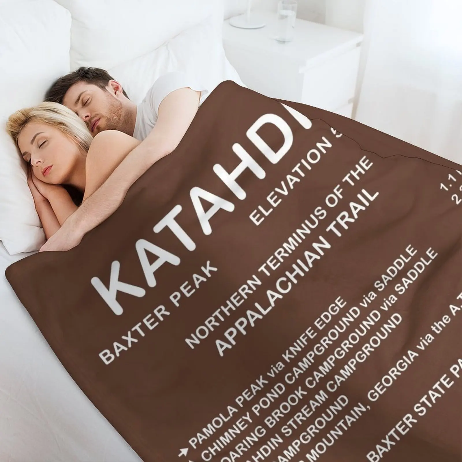 Накидка-одеяло Katahdin на вершину-аппалахийская тропа Рождественское украшение