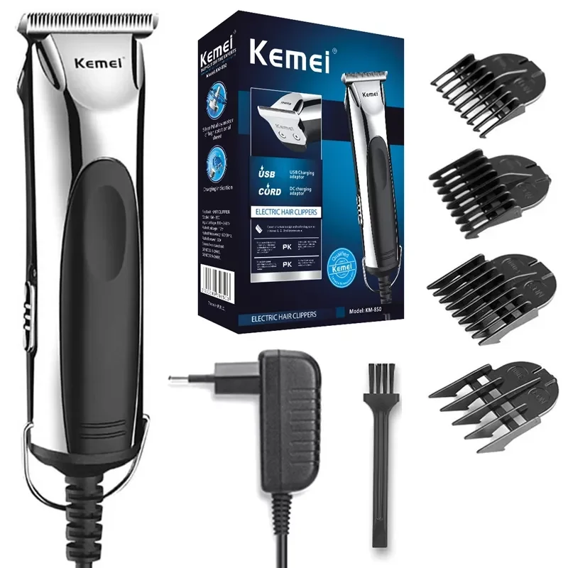 

Original kemei 110-240v cord hair trimmer for men grooming electric beard clipper haircut machine edging ,mustaches,stubble,body