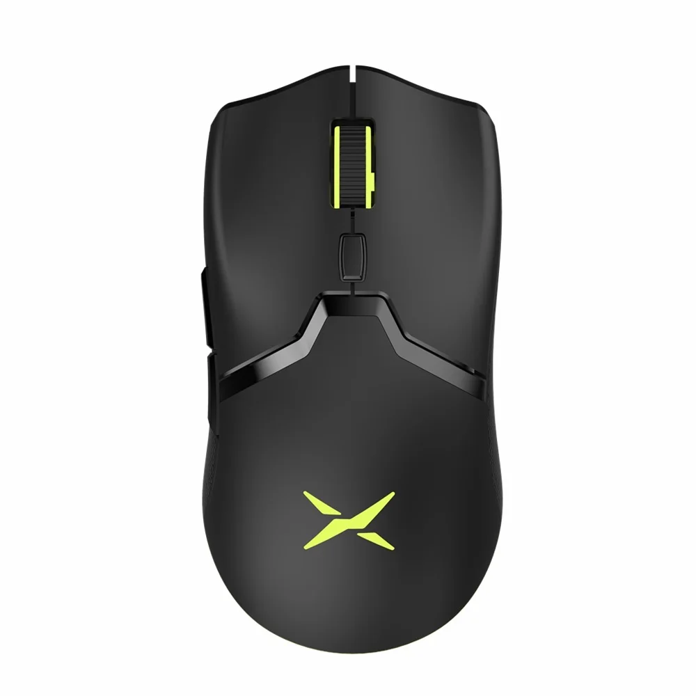

Delux M800 RGB 2.4Ghz Wireless + Wired Gaming Mouse Dual Mode 16000 DPI Lightweight Ergonomic 1000Hz Mice with Soft rope Cable