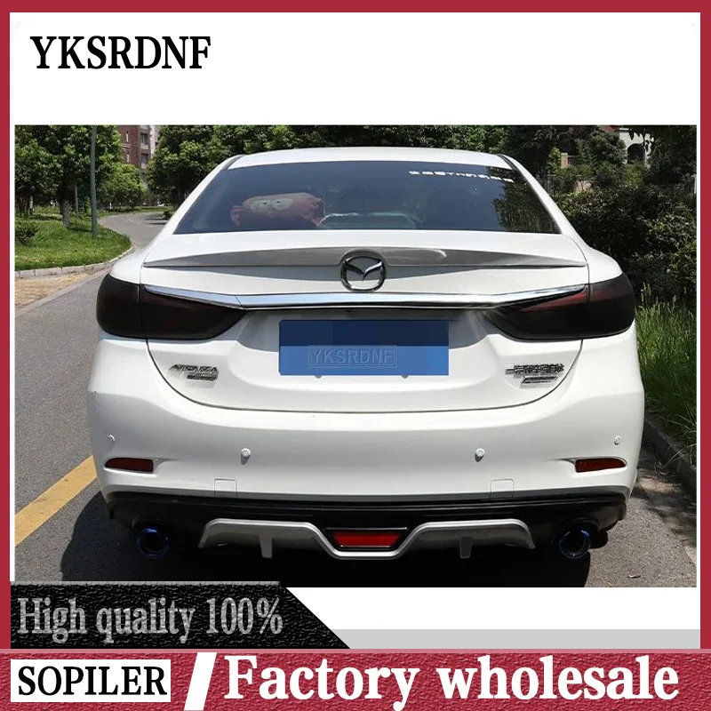 

Высококачественный спойлер для заднего багажника автомобиля из АБС-пластика грунтового цвета для Mazda 6 Atenza 2014 2015 2016 2017 2018 2019