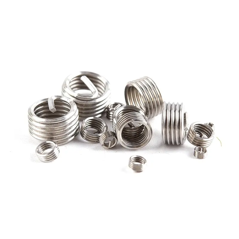 

60pcs/set 1.0d 1.5d 2.0d Fastening Thread Insert Set M3-M12 Stainless Steel Repair Tool Insert Kit Household Tool Parts New