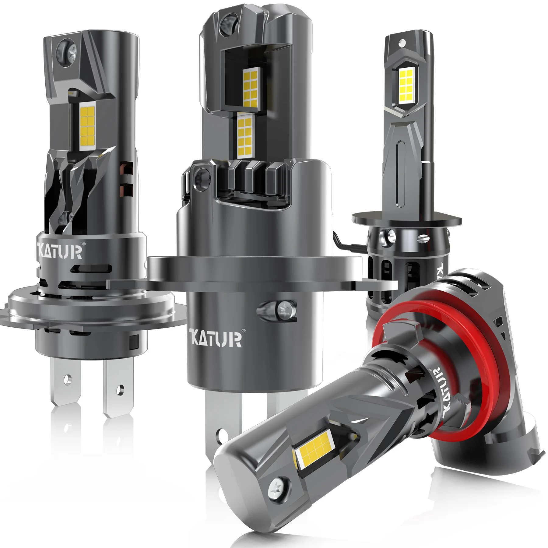 

2 шт., автомобильные фары H8 H9 H11 H16 100 Вт 9005 лм HB3 9006 H7