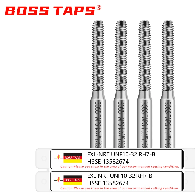 BOSS TAPS HSSE-M42 Стандартный рулонный метчик JIS UNF 0-80 1-72 2-64 5-44 8-36 10-32 12-32 1/4 5/16 3/8 Метчики