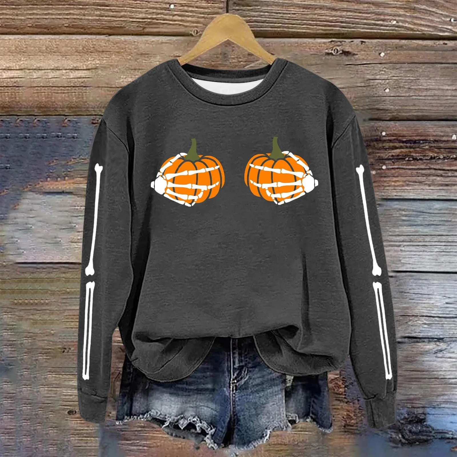 Женский осенне-зимний модный длинный вязаный свитер на шнуровке с круглым