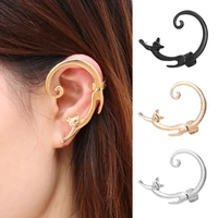 three dimensional ear stud women fashion jewelry accessories stud earrings earring ear cuff clip ear wrap