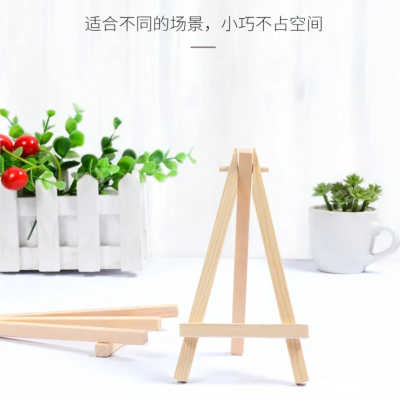 1 шт. мини-настольный мольберт деревянный складной маленький деревянная