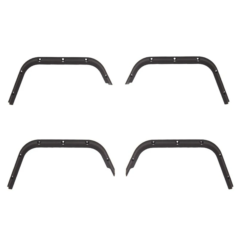 

4Pcs Wheel Eyebrow Fender Wheel Cover For MN D90 MN-90 D91 D96 D99 MN98 MN99S 1/12 RC Car Upgrade Parts Accessories