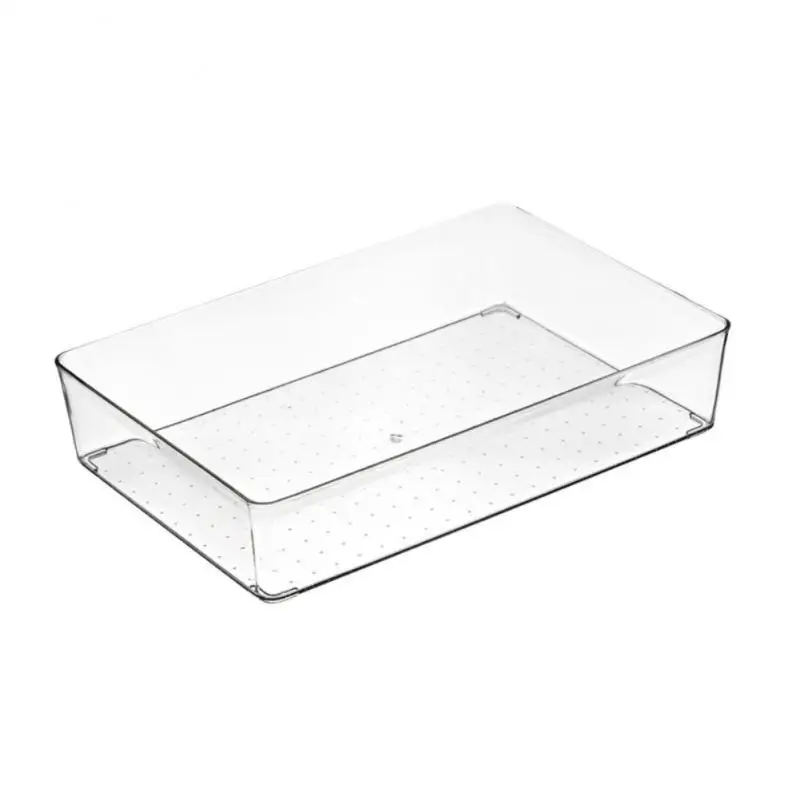 

Office Tabletop Organiser Non-punching Storage Shelf Cosmetic Storage Drawer Sundries Snack Makeup Storage Basket Transparent