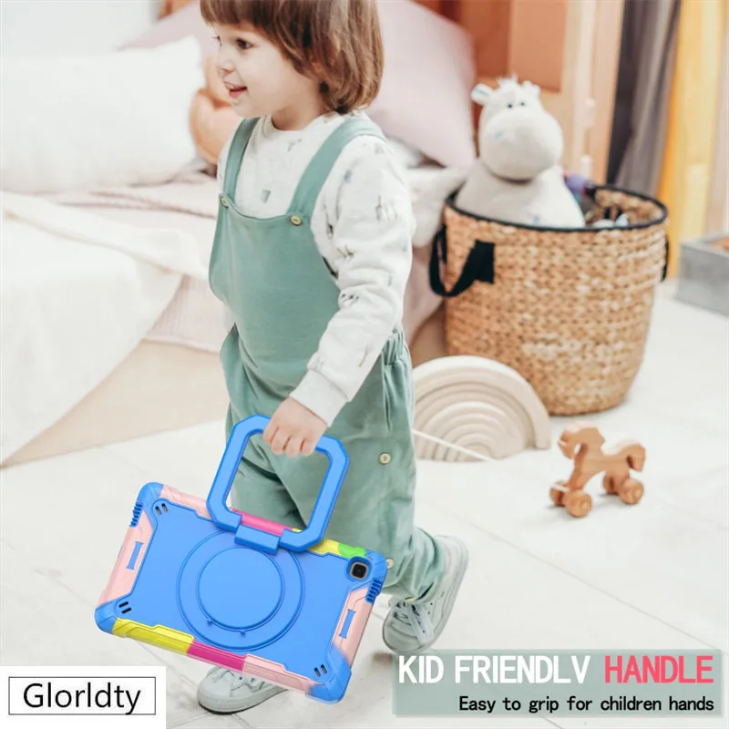 

Cover For Samsung Galaxy TabA 10.1 8.0 SM-T510 T290 Kids Tablet Case For Samsung Galaxy Tab A7 Lite 10.4 8.7 SM-T500 T220 Funda